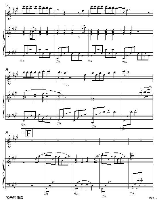 我依然爱你 - Ending-许茹芸钢琴谱