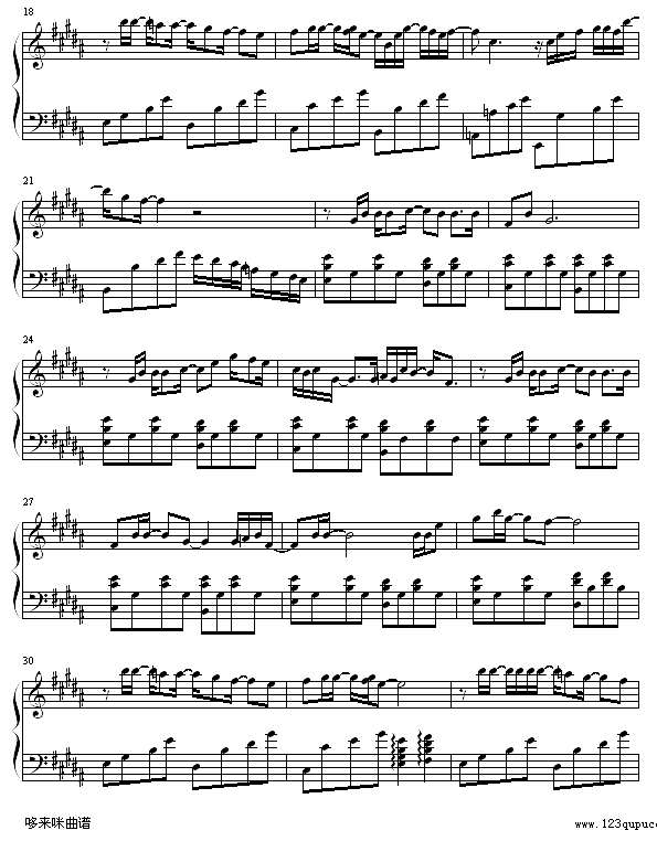 我们的主题曲-郑秀文钢琴谱