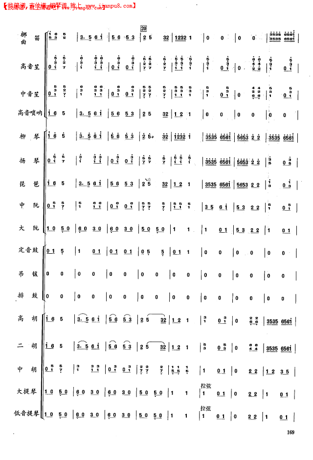 欢腾的节日（1-8页）简谱