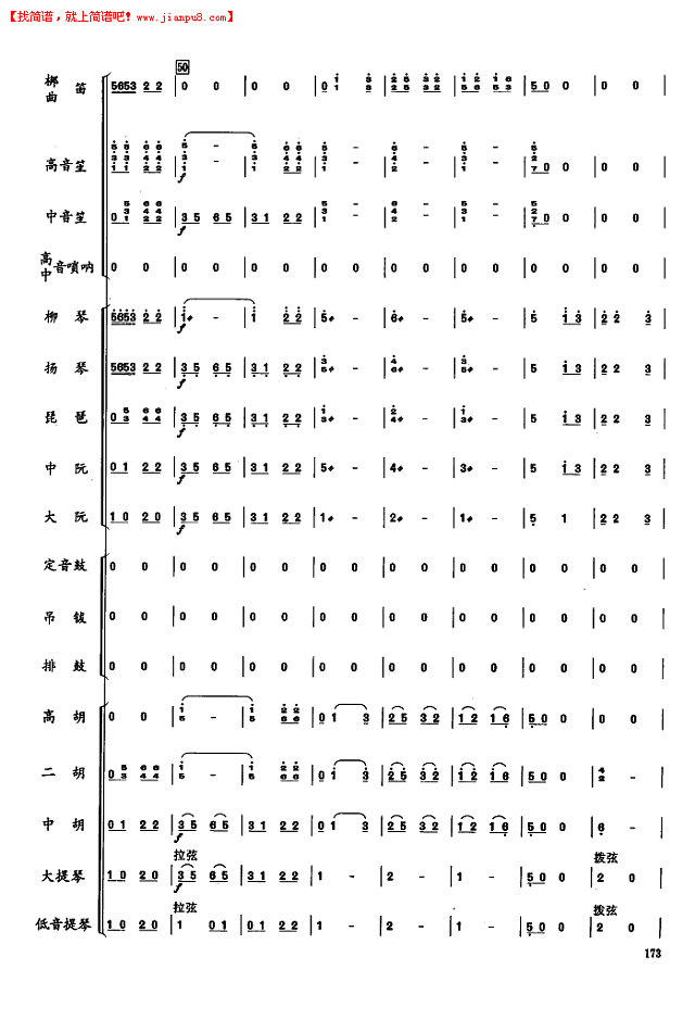 欢腾的节日（1-8页）简谱