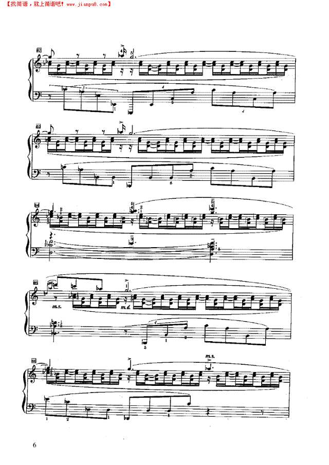 面向火焰钢琴谱