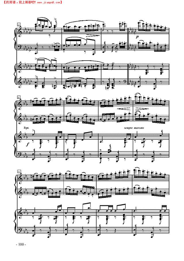 意大利波尔卡—双钢琴钢琴谱