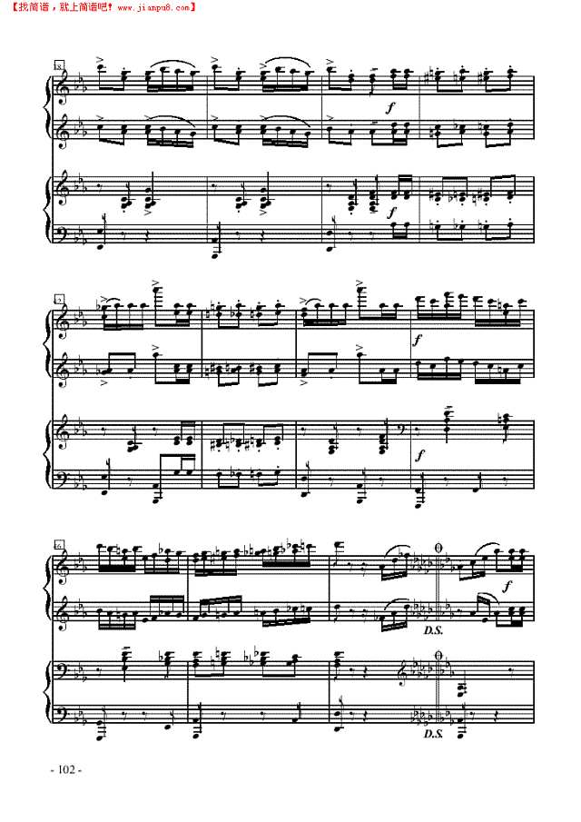 意大利波尔卡—双钢琴钢琴谱