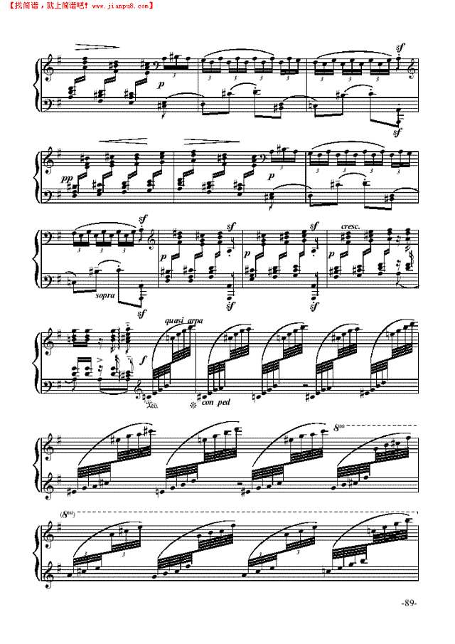 糖果仙姑舞曲—舞剧《胡桃夹子》钢琴谱