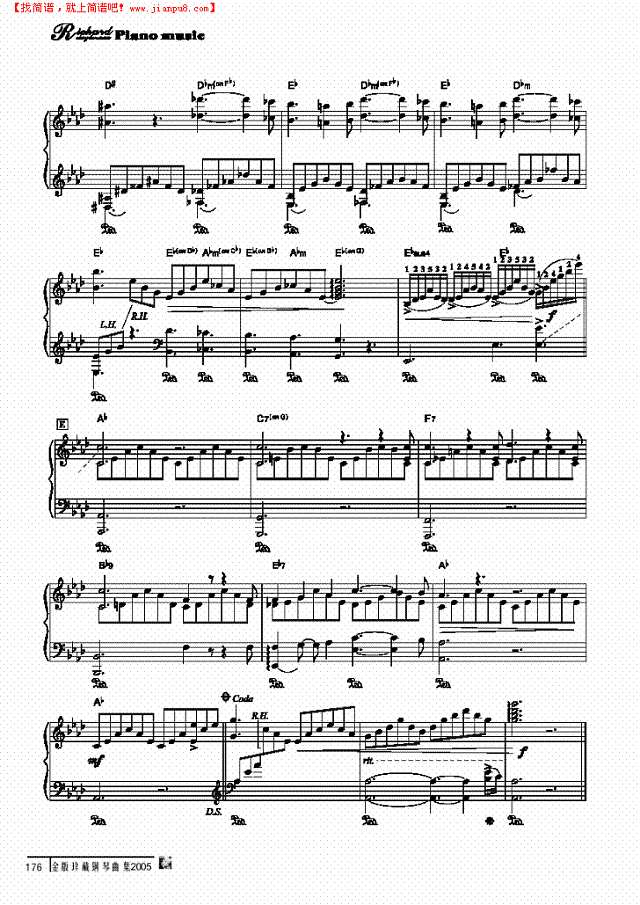 李斯特的爱之梦钢琴谱