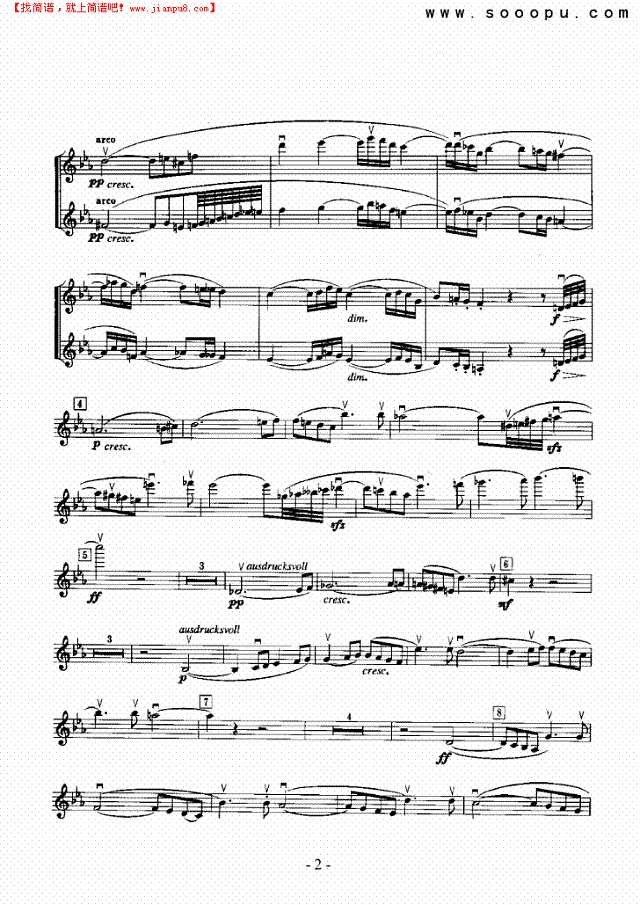 英雄生涯—独奏 弦乐类 小提琴其他曲谱