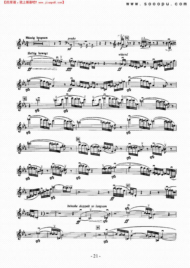 英雄生涯—独奏 弦乐类 小提琴其他曲谱