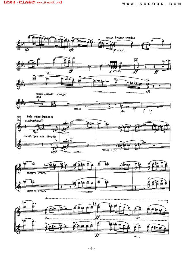 查拉图斯特拉如是说—独奏 弦乐类 小提琴其他曲谱