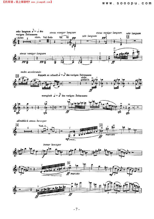 查拉图斯特拉如是说—独奏 弦乐类 小提琴其他曲谱