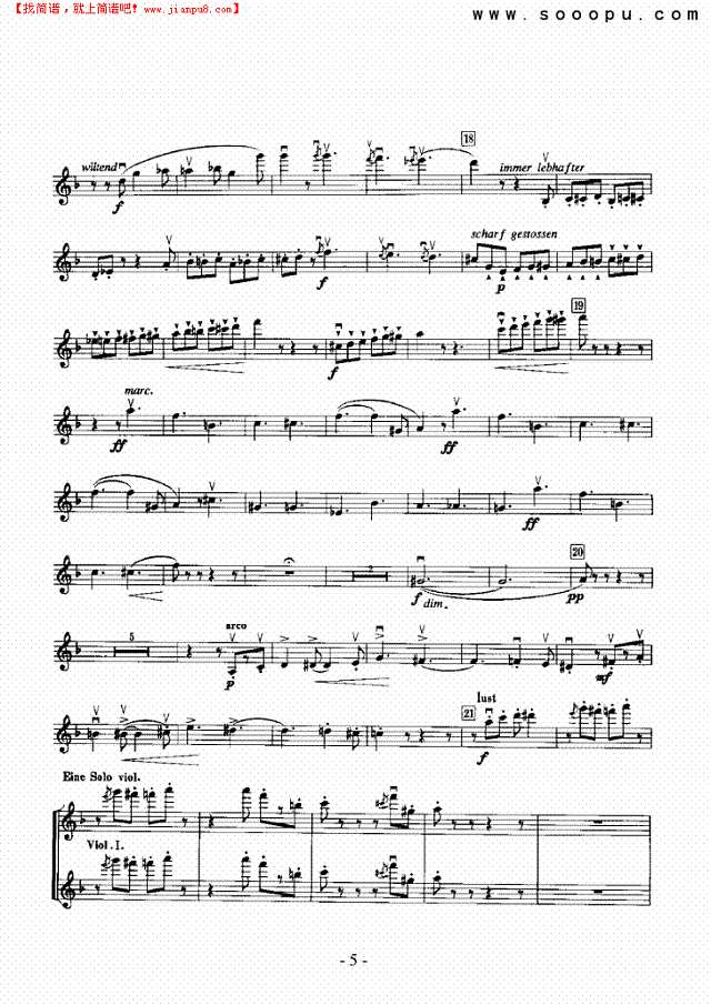 蒂尔恶作剧—独奏 弦乐类 小提琴其他曲谱