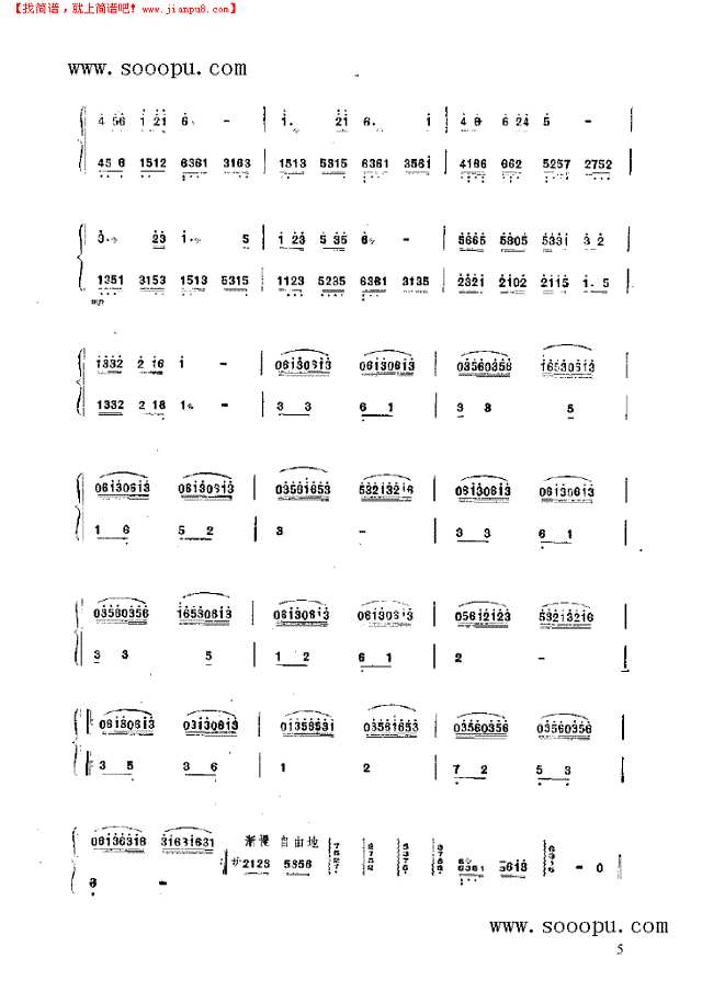 欢乐的泼水节 民乐类 扬琴其他曲谱