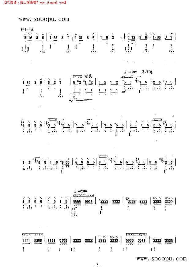 欢乐的瑞丽江畔 民乐类 琵琶其他曲谱