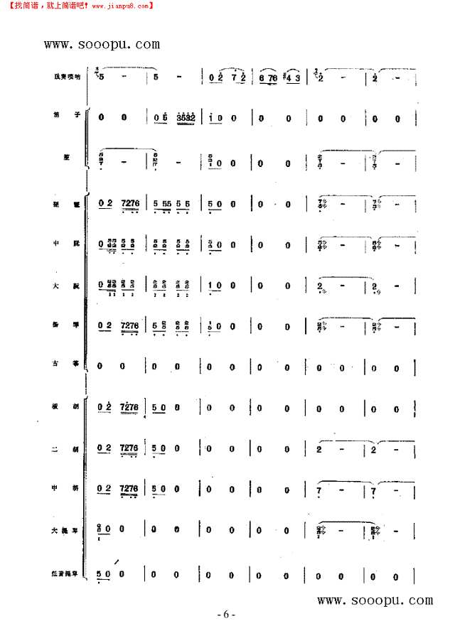 冀中抒怀 民乐类 唢呐其他曲谱