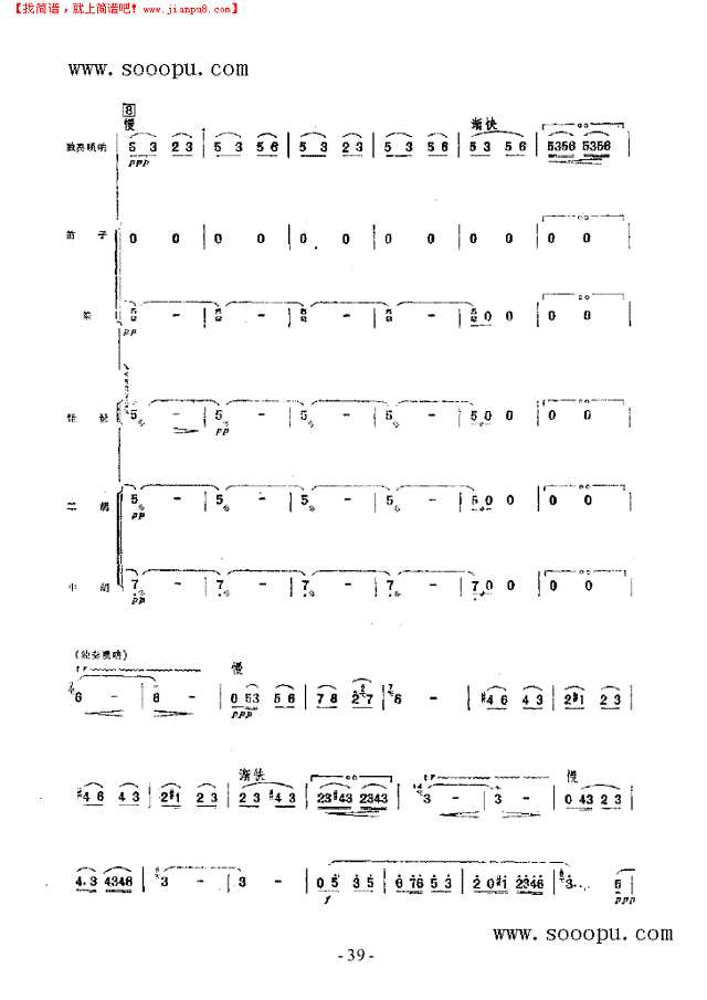 冀中抒怀 民乐类 唢呐其他曲谱