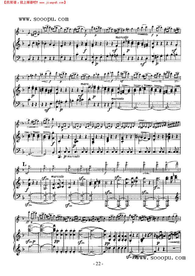 第四小提琴协奏曲 弦乐类 小提琴其他曲谱