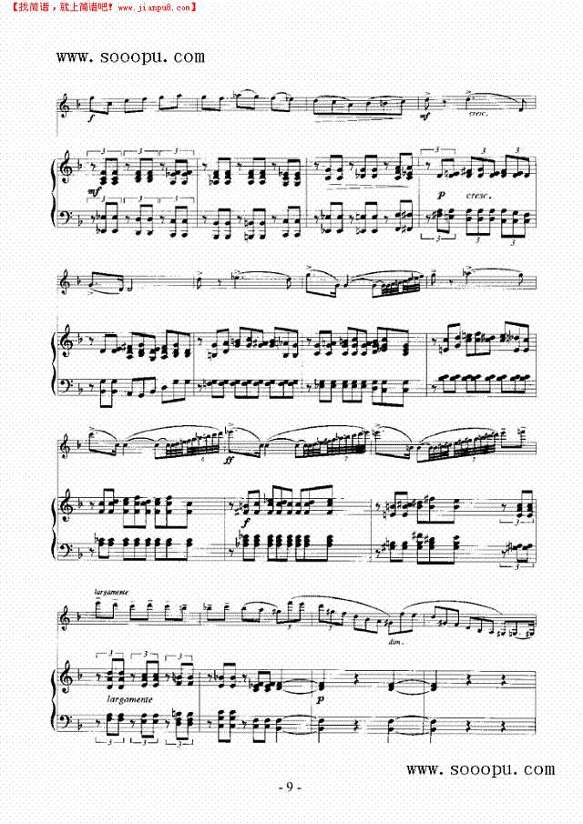 沉思—（钢伴） 弦乐类 小提琴其他曲谱