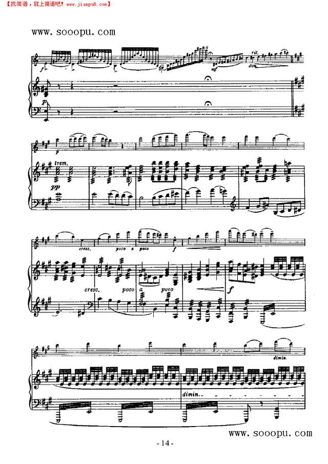 第五小提琴协奏曲 弦乐类 小提琴其他曲谱