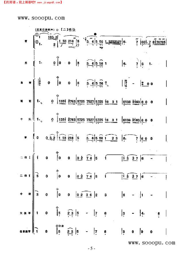 金陵游 民乐类 竹笛其他曲谱