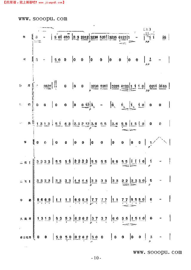 金陵游 民乐类 竹笛其他曲谱