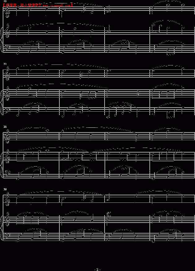 贝多小芬 清幽 钢琴谱pic2 www.jianpu8.cn