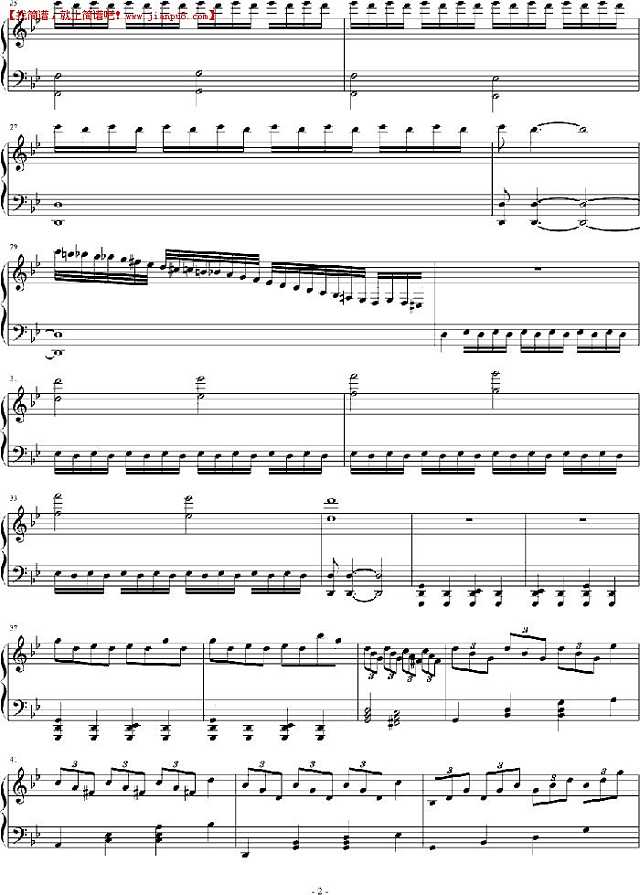 武斌 彼岸花语 钢琴谱pic2 www.jianpu8.cn