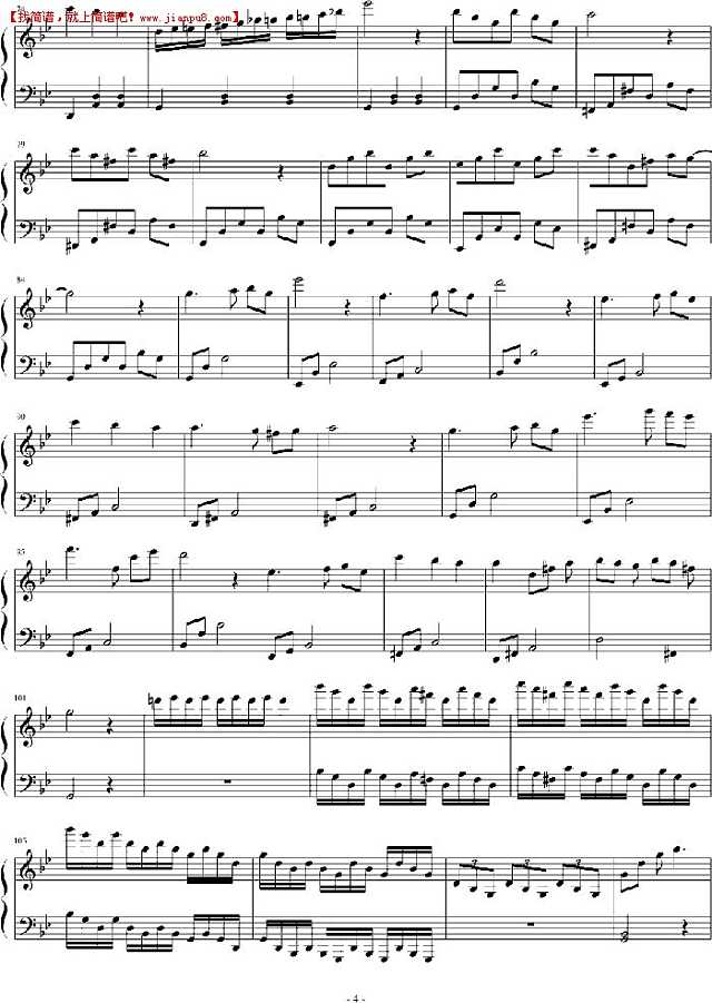 武斌 彼岸花语 钢琴谱pic4 www.jianpu8.cn