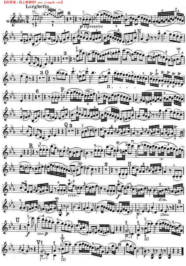 提琴三重奏 第二首 降B大调 K.502之Violin TRIO钢琴谱
