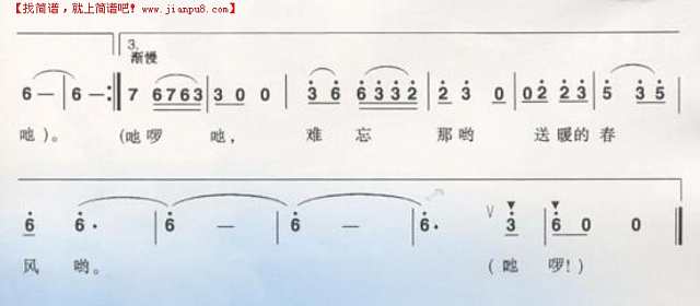 侗锦芦笙和兰花简谱