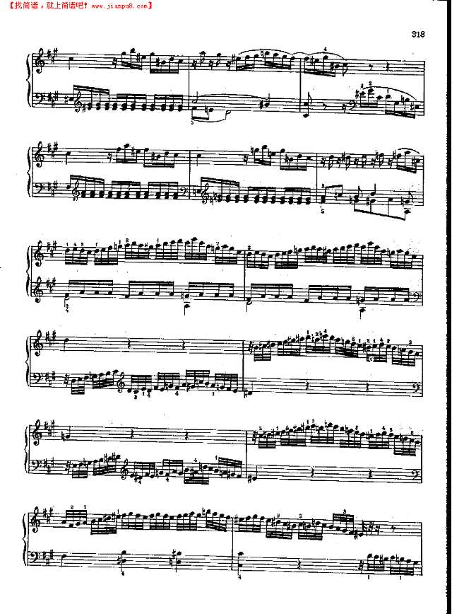 奏鸣曲Nr.576钢琴谱