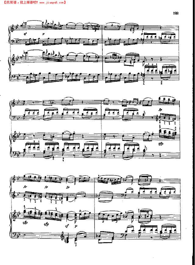 奏鸣曲Nr.332钢琴谱