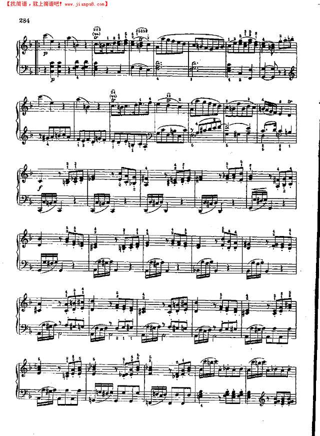 奏鸣曲Nr.547a钢琴谱