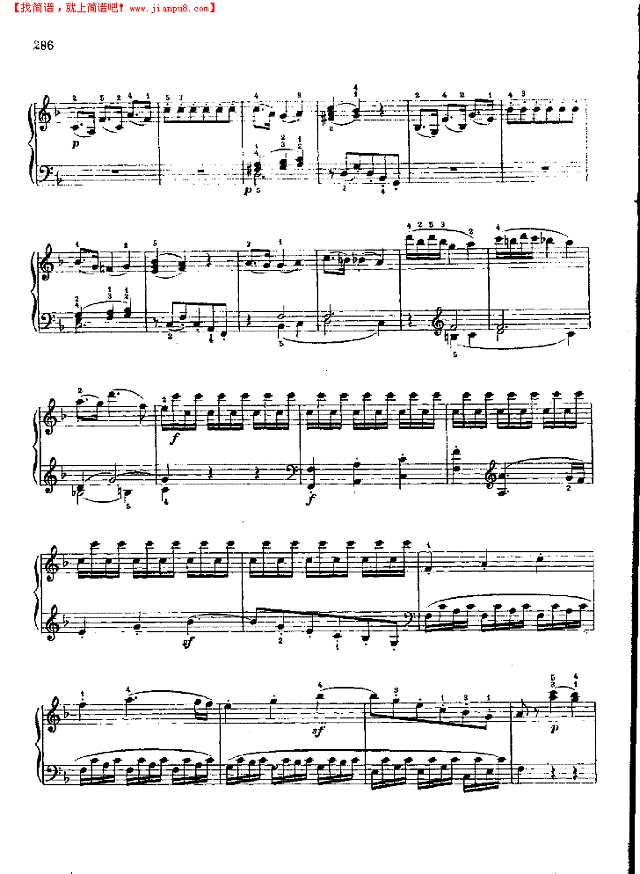 奏鸣曲Nr.547a钢琴谱