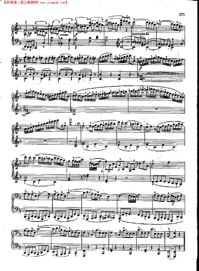 奏鸣曲Nr.533钢琴谱