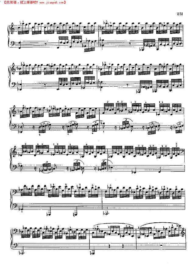 奏鸣曲Nr.475钢琴谱