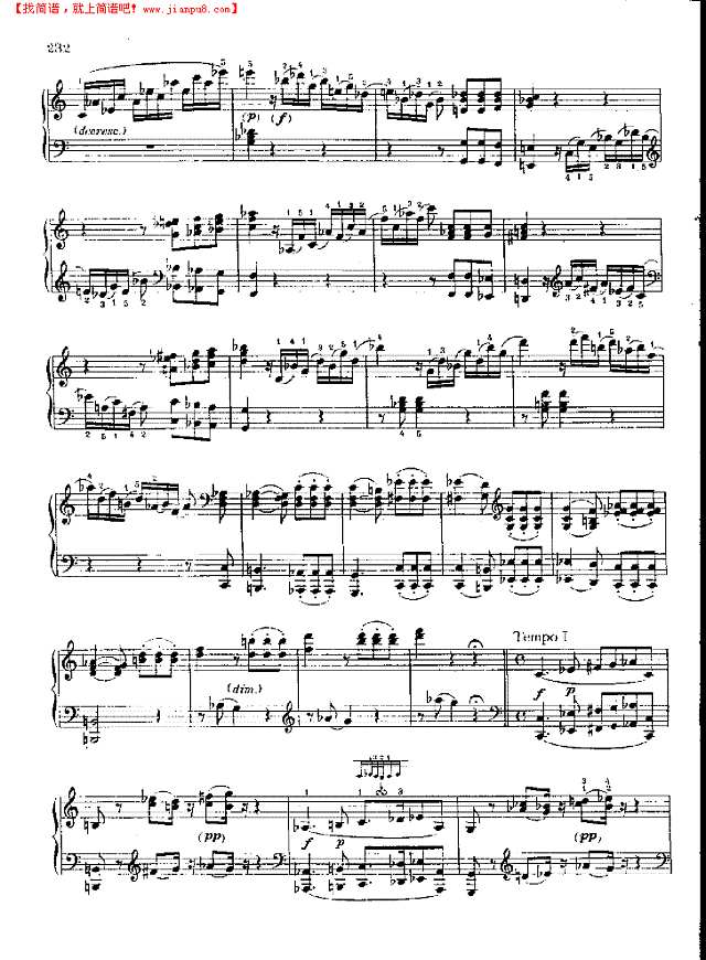 奏鸣曲Nr.475钢琴谱