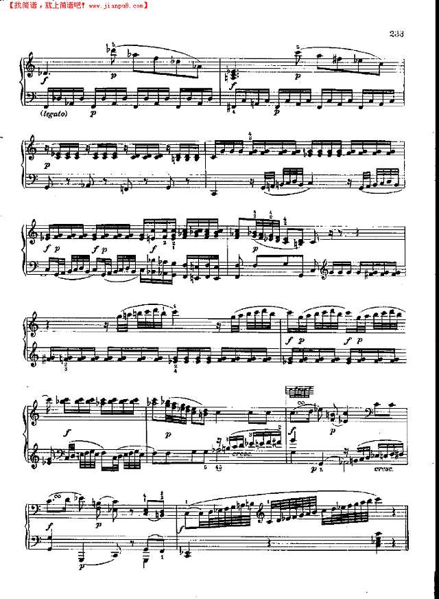 奏鸣曲Nr.475钢琴谱