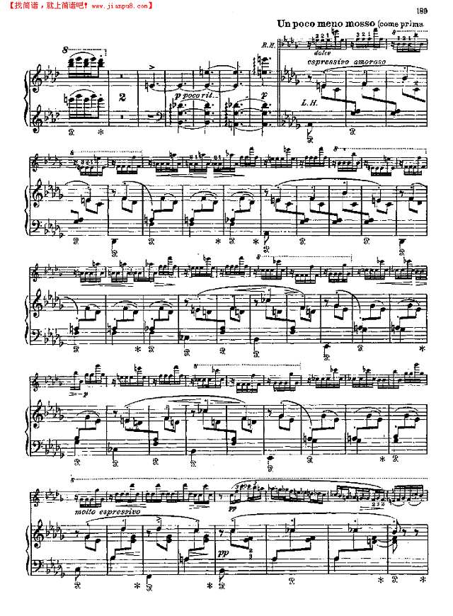 梅菲斯托圆舞曲钢琴谱