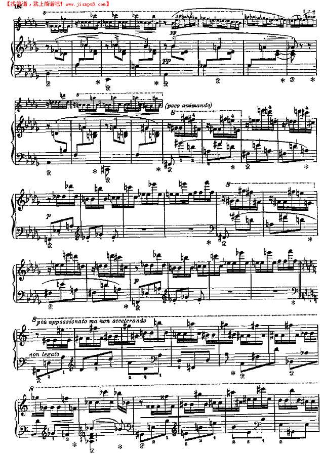 梅菲斯托圆舞曲钢琴谱