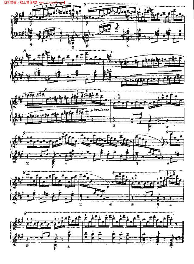 拉科齐进行曲钢琴谱