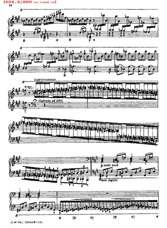 拉科齐进行曲钢琴谱