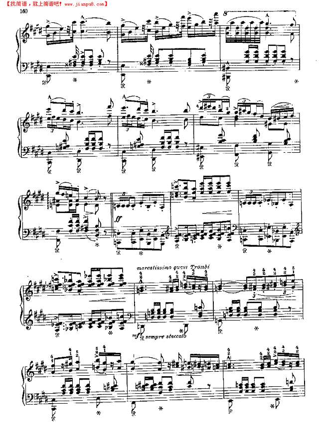 波洛涅兹第二首钢琴谱