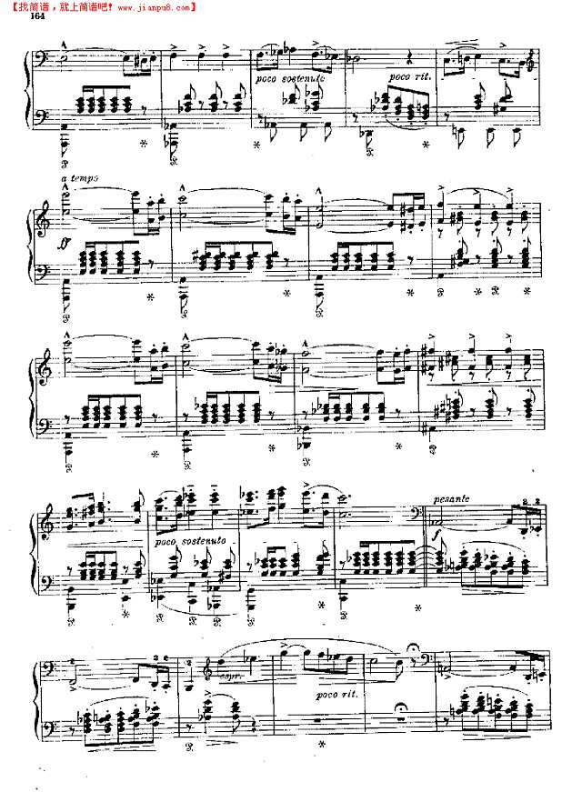 波洛涅兹第二首钢琴谱