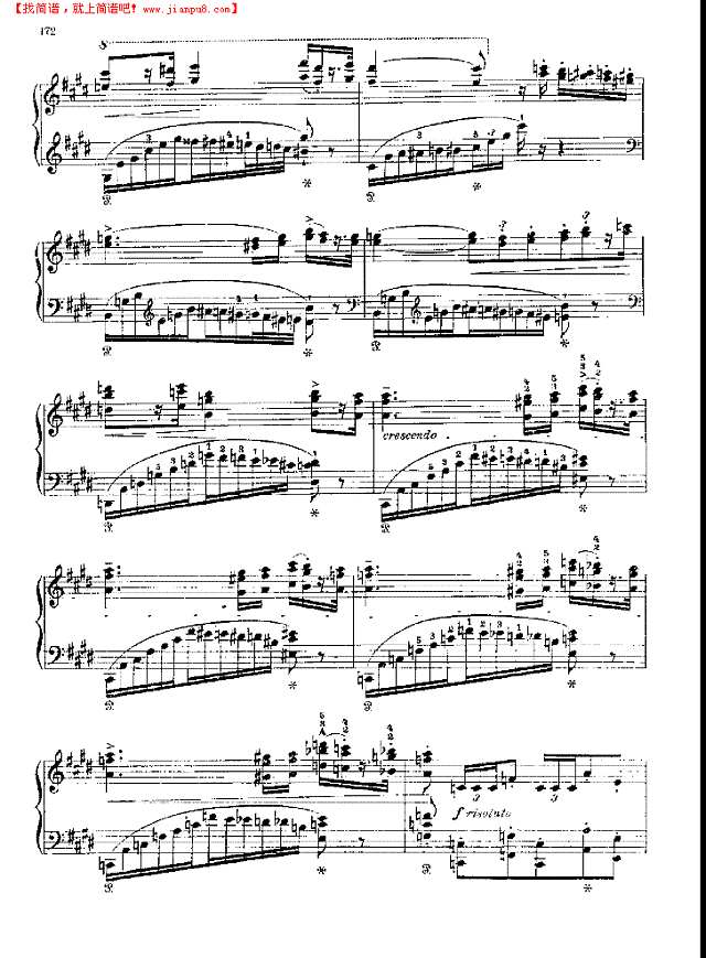 波洛涅兹第二首钢琴谱