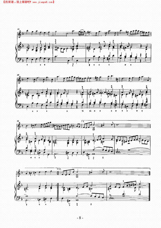 F大调奏鸣曲 弦乐类 小提琴其他曲谱