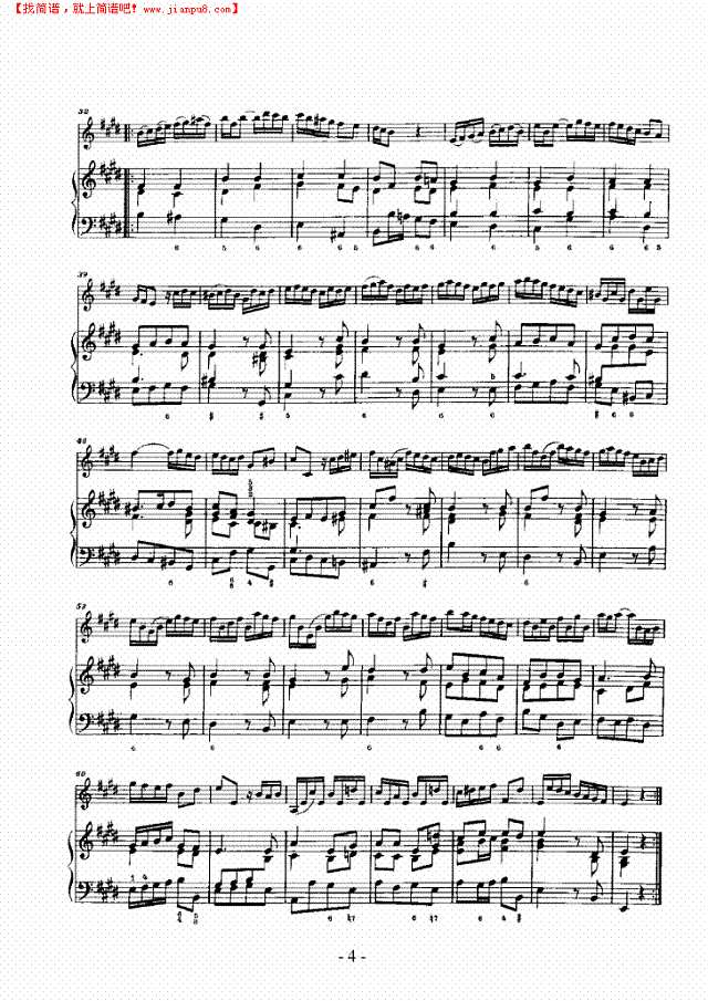 A大调奏鸣曲 弦乐类 小提琴其他曲谱