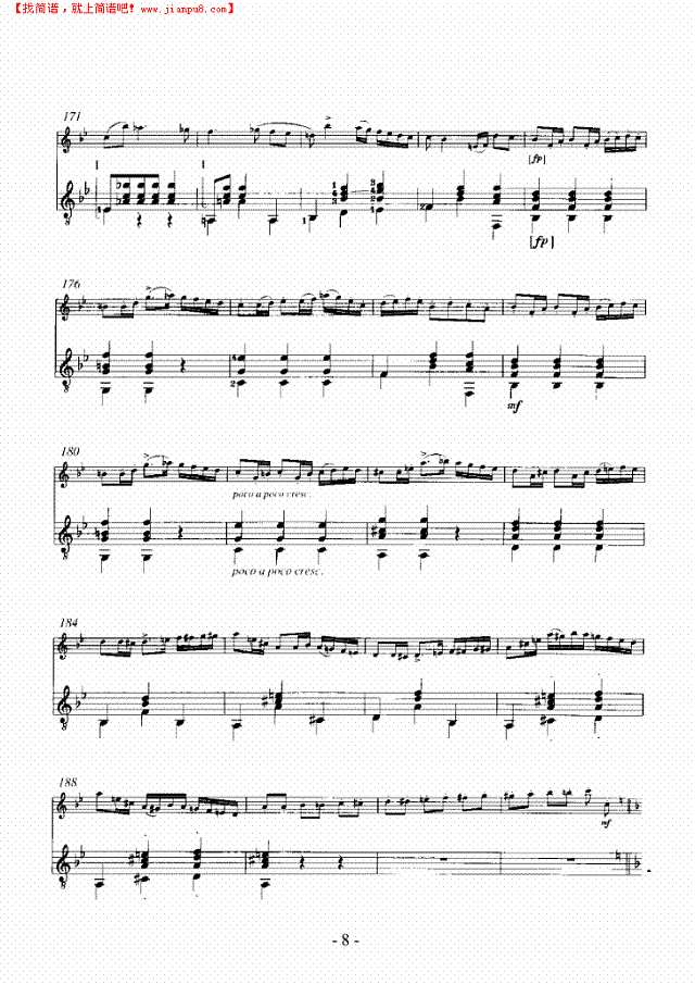 波拉卡舞曲吉他谱