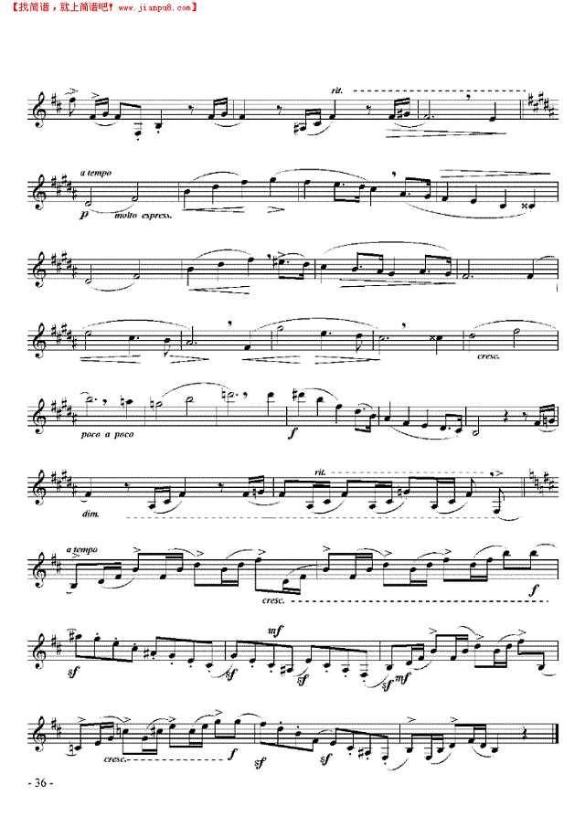 五级练习曲二首 管乐类 单簧管其他曲谱