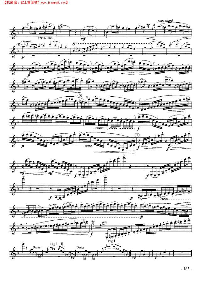 十级外国乐曲《第二协奏曲》 管乐类 单簧管其他曲谱