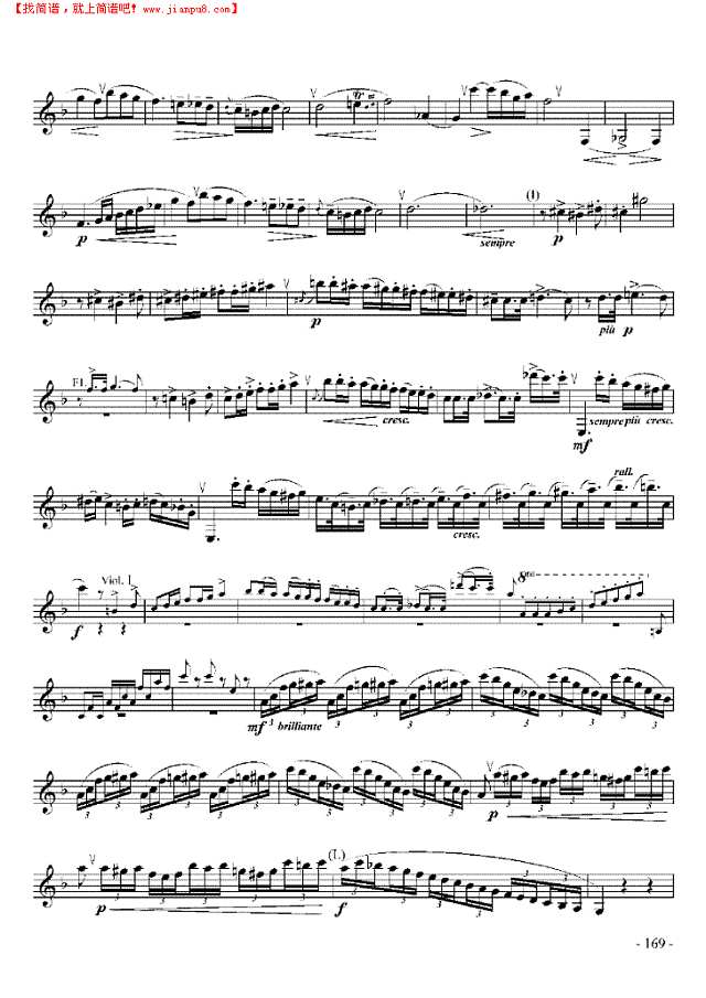 十级外国乐曲《第二协奏曲》 管乐类 单簧管其他曲谱