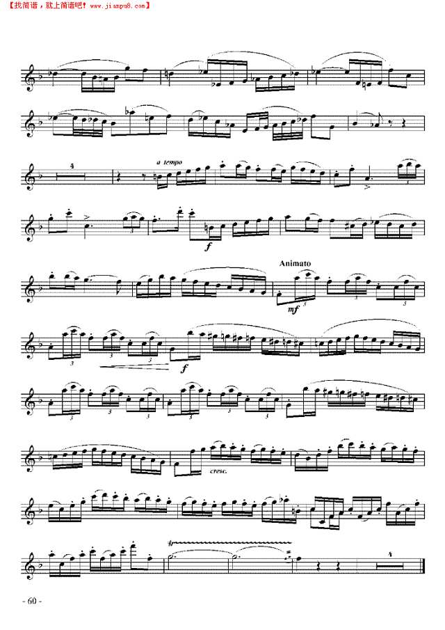 六级外国乐曲《小协奏曲》 管乐类 单簧管其他曲谱